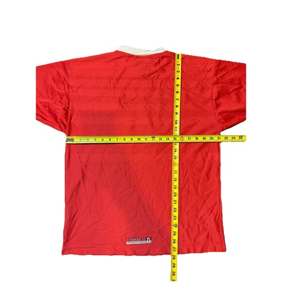 Vintage 1998 Reebook Liverpool Football Soccer Jersey Shirt 42”/44” - Picture 7 of 7